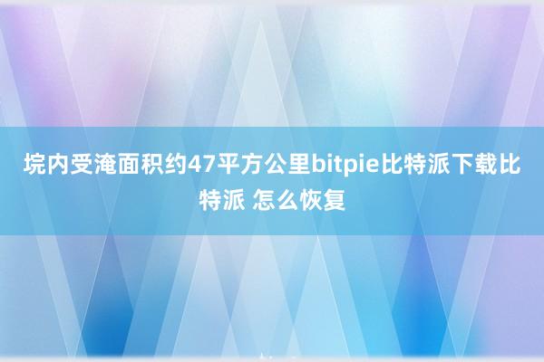   垸内受淹面积约47平方公里bitpie比特派下载比特派 怎么恢复