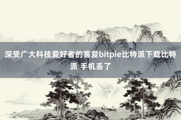 深受广大科技爱好者的喜爱bitpie比特派下载比特派 手机丢了