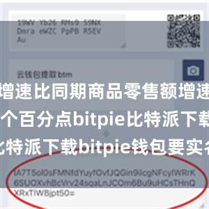   增速比同期商品零售额增速快4.3个百分点bitpie比特派下载bitpie钱包要实名吗