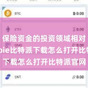 保险资金的投资领域相对广泛bitpie比特派下载怎么打开比特派官网