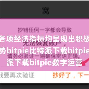   各项经济指标均呈现出积极向上态势bitpie比特派下载bitpie数字运营